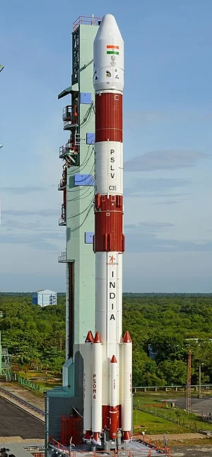 PSLV_C-35_at_the_launch_pad_(cropped).webp