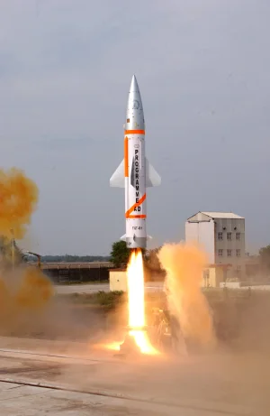 A_modified_Prithvi_missile_as_the_enemy_target_lifting_off_from_the_integrated_test_range_at_...webp