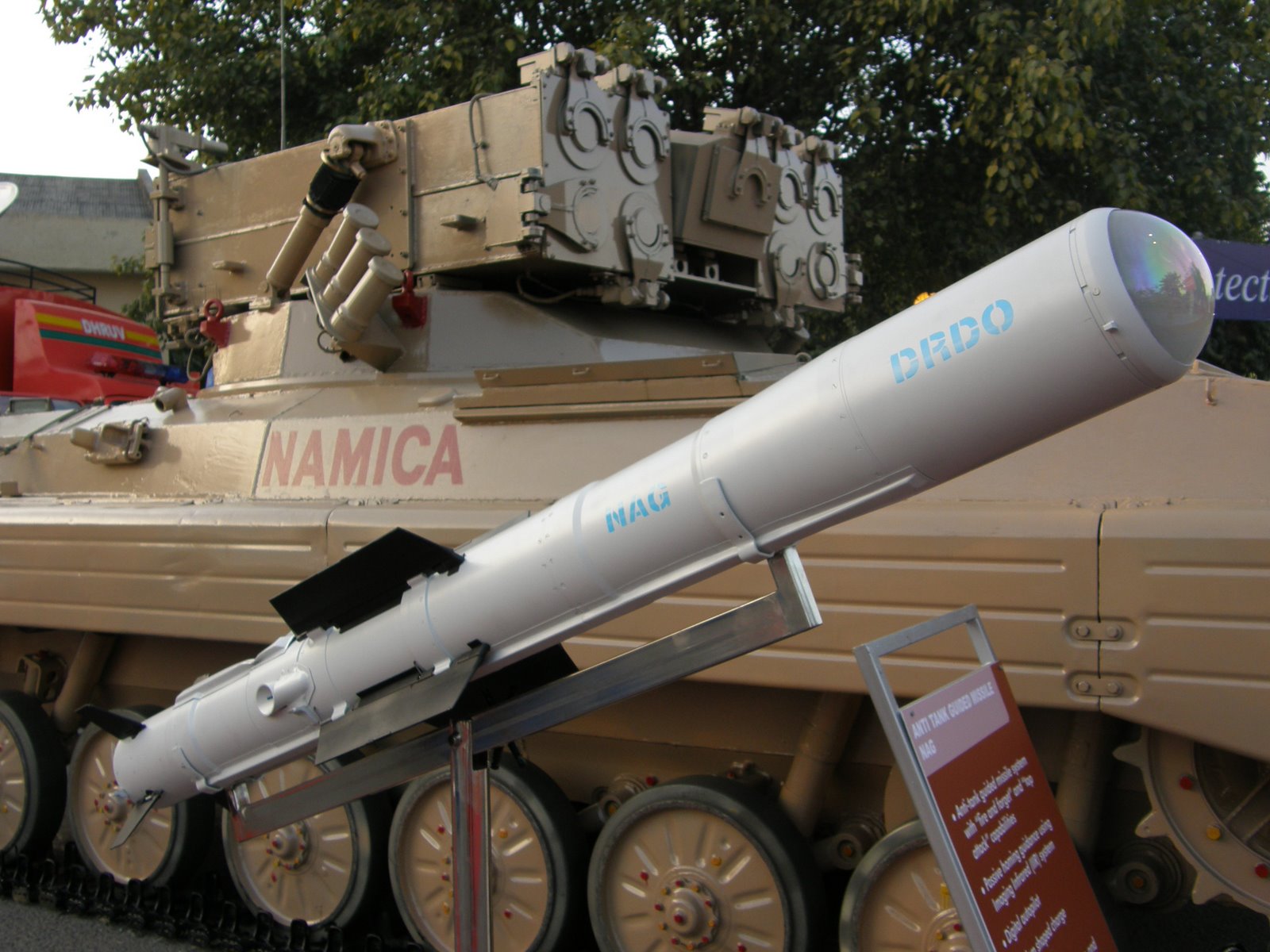 Nag_with_NAMICA_Defexpo-2008.JPG