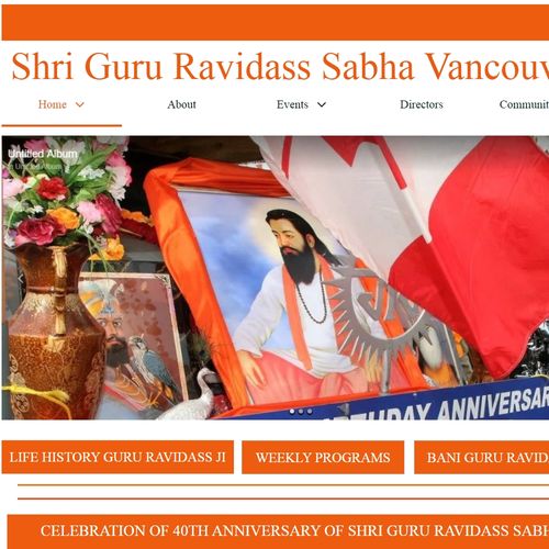 www.shrigururavidasssabha.ca